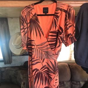 Alex Marie Tropical Wrap Dress